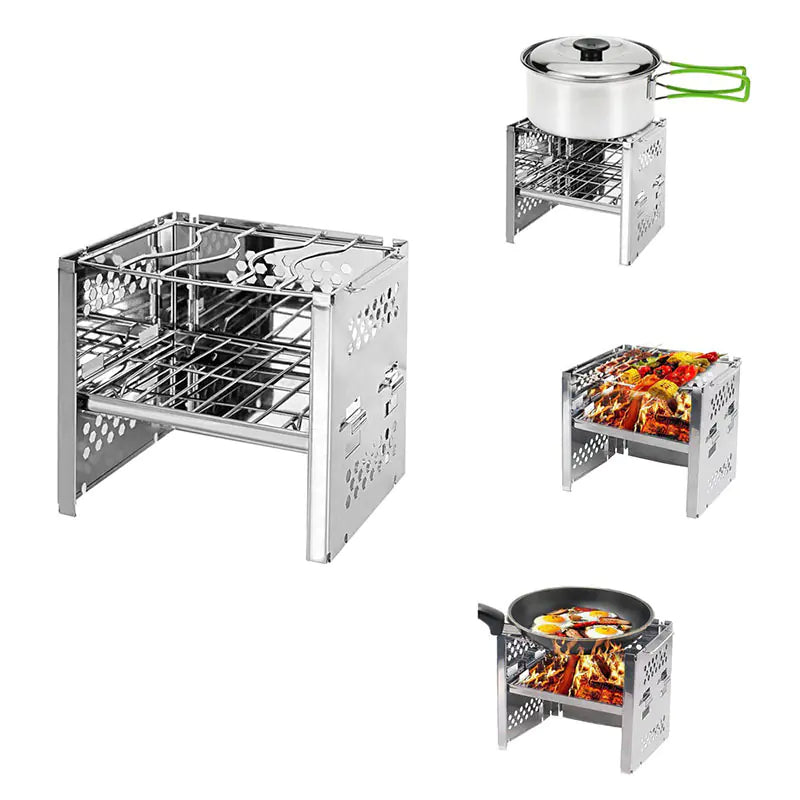Mini BBQ Grill for Outdoor Camping and Picnics