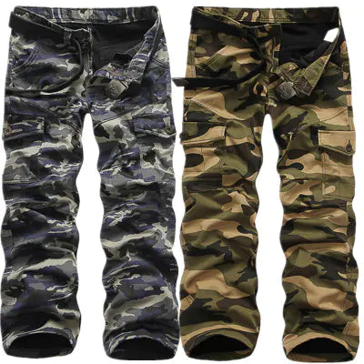 Men's Cashmere Camouflage Pants - High Quality Winter Wear