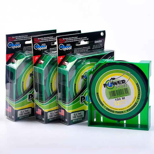 Durable 100m PE Braided Fishing Line for Lures