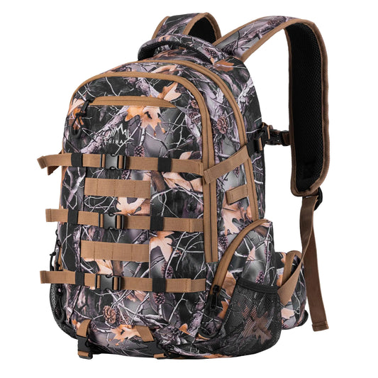 GoHimal 600D Waterproof Hunting Backpack for MenCamo Hunting Pack with Bow Holder